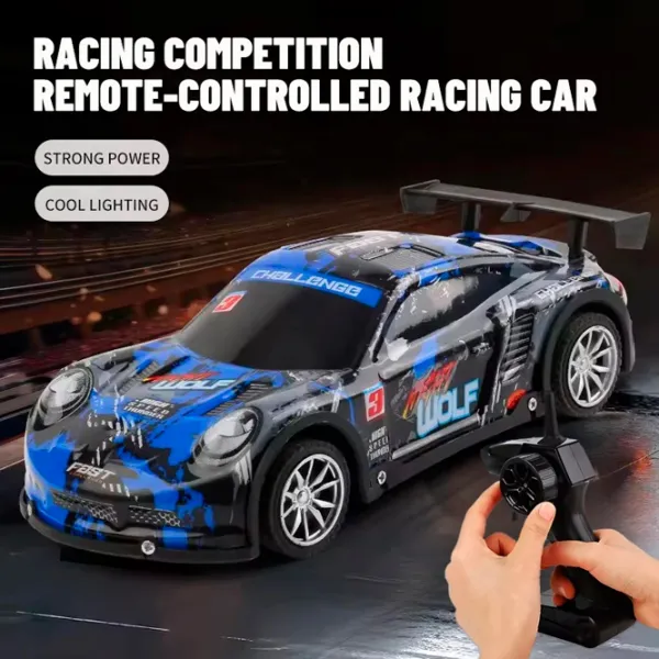 Mașină Lead Honor Drift Racing High Speed Thunder LH-C080  / 2.4 GHz / Black Red photo 4