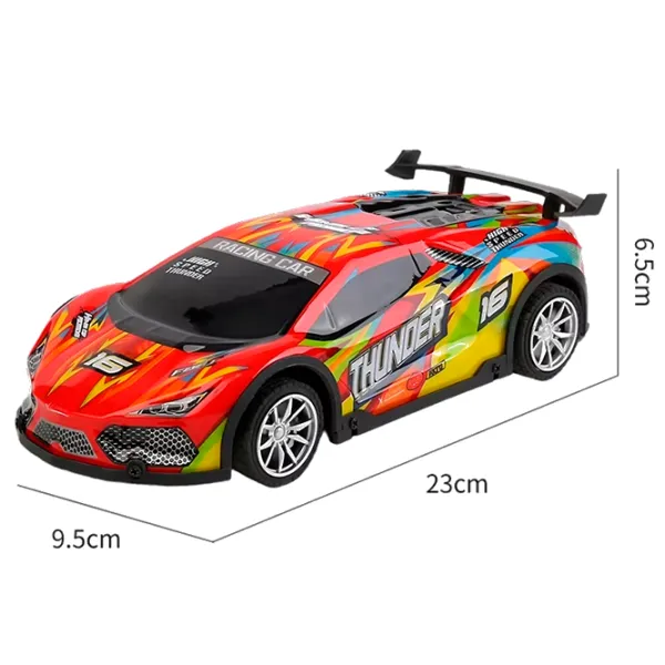 Mașină Lead Honor Drift Racing High Speed Thunder LH-C080  / 2.4 GHz / Black Red photo 6