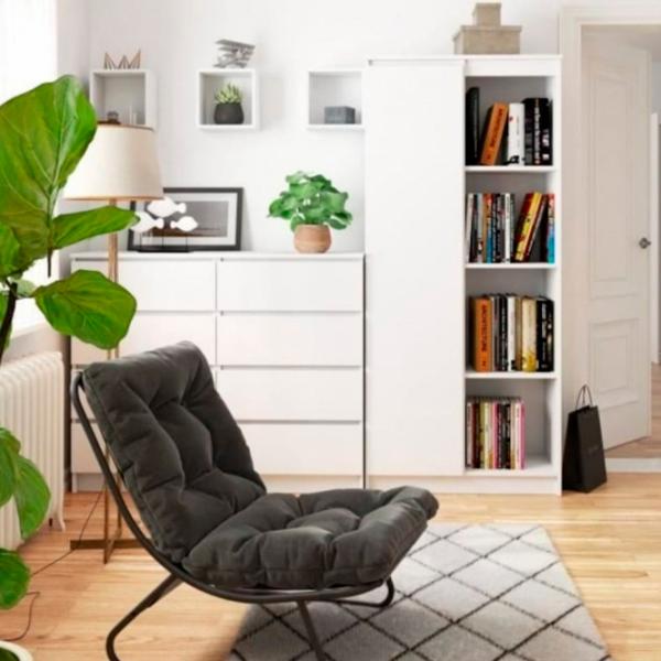 Шкаф для папок Fot D-1 190 x 80 x 40см / ДСП / White photo 2