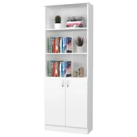 Шкаф для папок Fot D-2 190 x 80 x 40см / ДСП / White