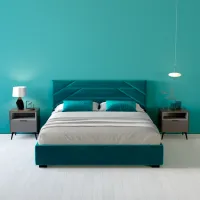 Pat My-Style my-Lina Mocca 140 x 200 cm / Placaj / Teal photo 6
