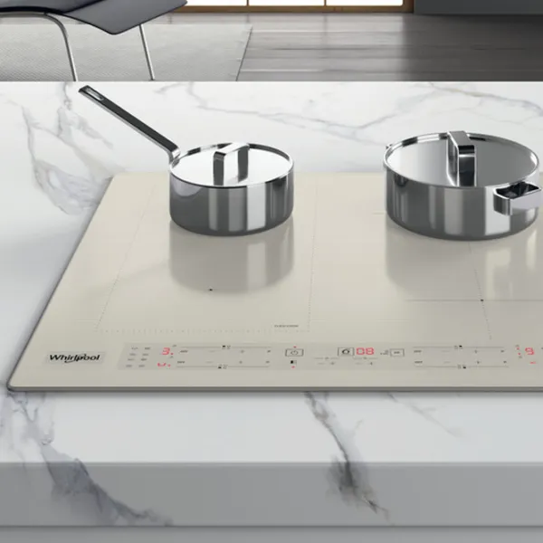 Plită încorporabilă cu inducție Whirlpool WL B6860 NE/S Vitroceramică / Beige photo 5