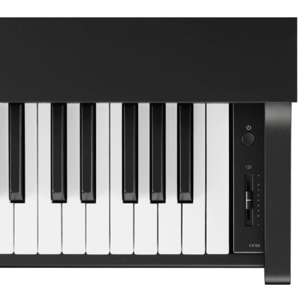 Pian electric Kawai CX102 Acustic / 88 clape / Split / Black photo 6