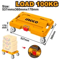 Cărucior cu platformă INGCO HHWB61001 1 buc. Plastic