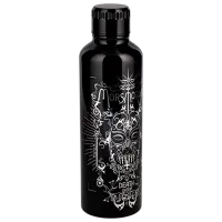 Бутылка для воды Paladone Metal Water Bottle  Черный