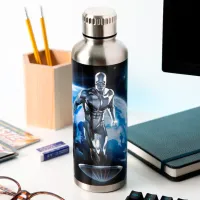 Бутылка для воды Paladone Fantastic Four Silver Surfer Metal Water Bottle Серебряный photo 2