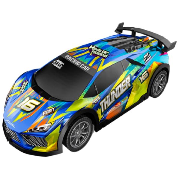 Машинка Lead Honor Sports Car Body Light Thunder LH-C071  / / Черный Синий photo 3