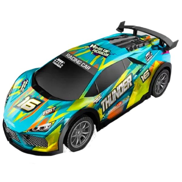 Машинка Lead Honor Sports Car Body Light Thunder LH-C071  / / Черный Зеленый photo 1