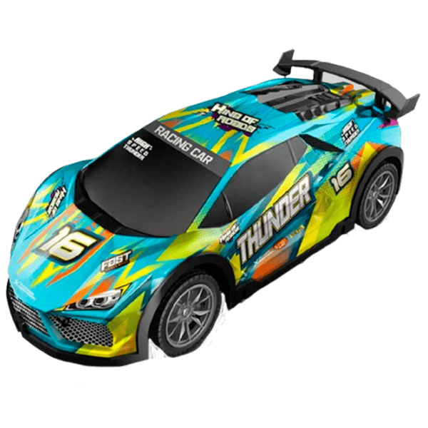 Машинка Lead Honor Sports Car Body Light Thunder LH-C071  / / Черный Зеленый photo 1