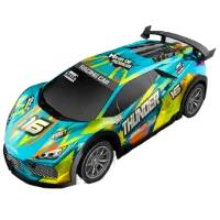 Машинка Lead Honor Sports Car Body Light Thunder LH-C071  / / Черный Зеленый