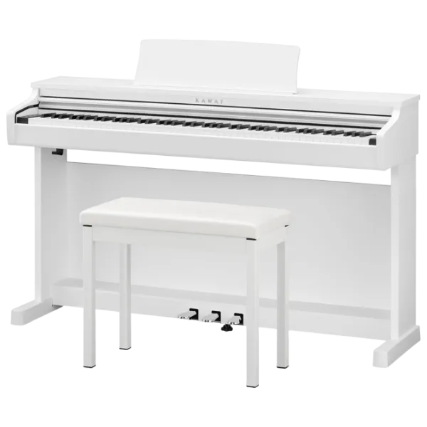 Pian electric Kawai CX202 Acustic / 88 clape / Split / White photo 5