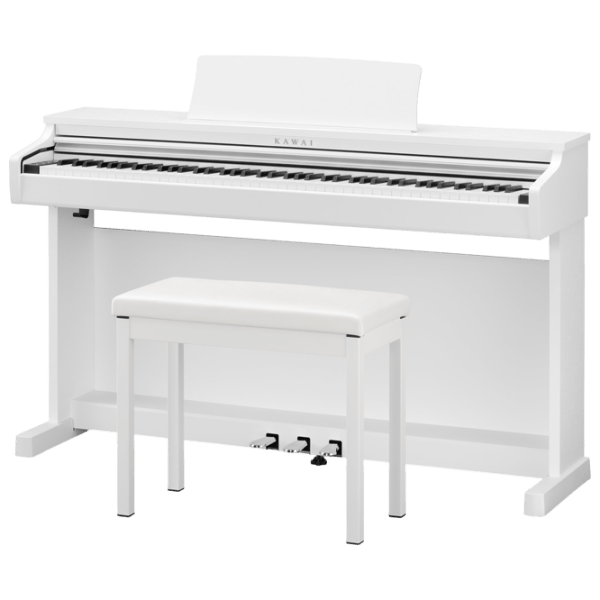Pian electric Kawai CX202 Acustic / 88 clape / Split / White photo 5