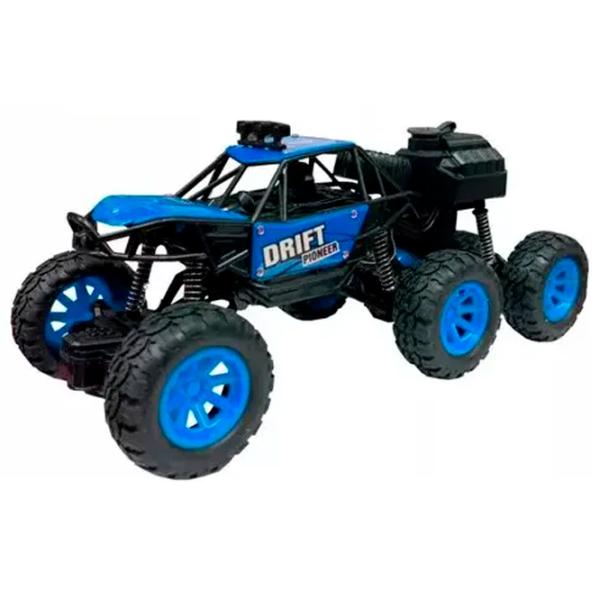 Машинка ZI DI TOYS Off-Road 6x6 Spray Rock 299A  / / Черный Синий photo 2