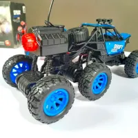 Машинка ZI DI TOYS Off-Road 6x6 Spray Rock 299A / / Черный Синий photo 5