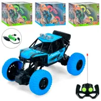 Mașină QIANKUN Off-Road Climping 11808 / / Black Blue photo 4