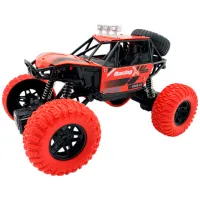 Mașină QIANKUN Off-Road Climping 11808 / / Black Red photo 3