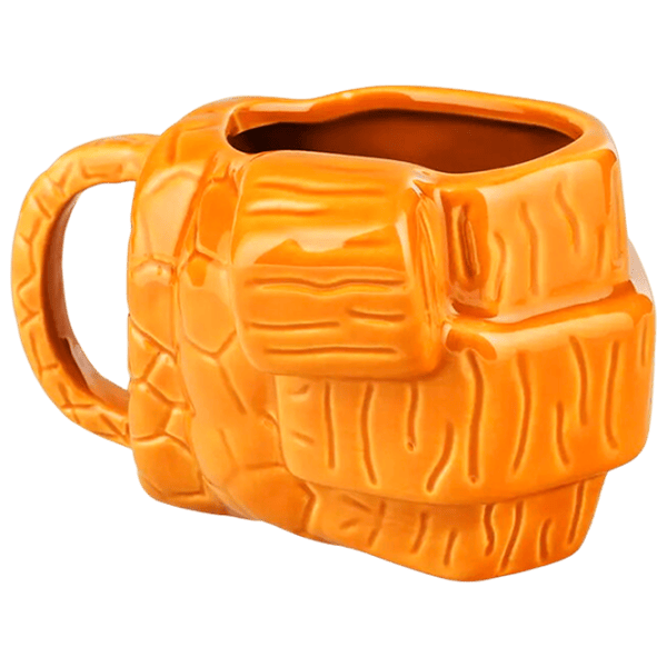 Sticlă pentru apă Paladone Marvel Fantastic Four The Thing Shaped Mug 500 ml photo 1