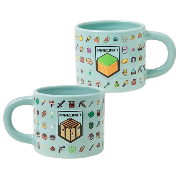 Cană Paladone Minecraft Embossed Mug 400 ml photo 1