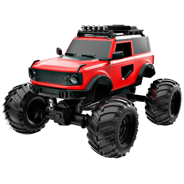 Машинка QIANKUN Off-Road Climping Beast Big 11208  / 2.4 ГГц / Черный Красный photo 1