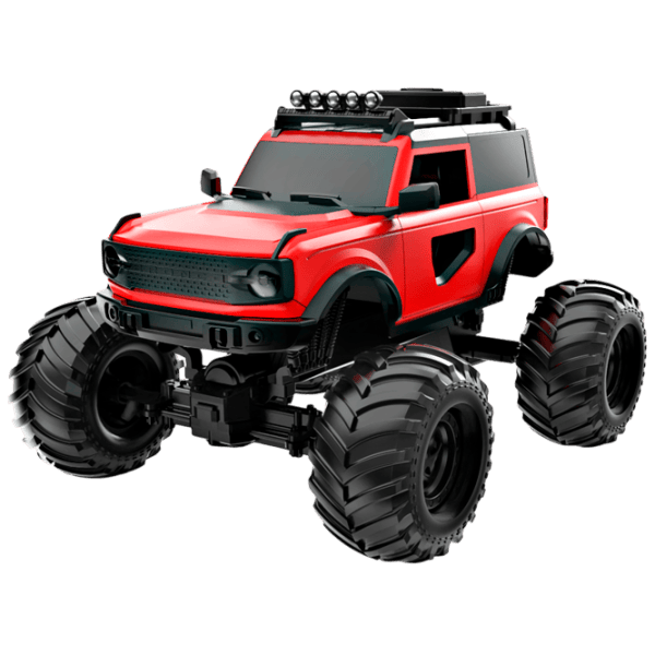 Машинка QIANKUN Off-Road Climping Beast Big 11208  / 2.4 ГГц / Черный Красный photo 1