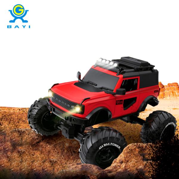 Машинка QIANKUN Off-Road Climping Beast Big 11208  / 2.4 ГГц / Черный Красный photo 2