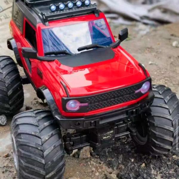 Машинка QIANKUN Off-Road Climping Beast Big 11208  / 2.4 ГГц / Черный Красный photo 4