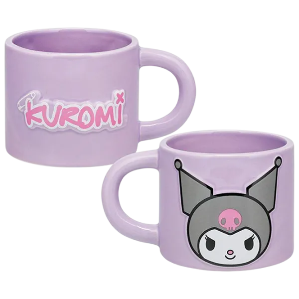 Cană Paladone Hello Kitty Kuromi Embossed Mug 400 ml photo 1