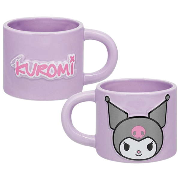 Cană Paladone Hello Kitty Kuromi Embossed Mug 400 ml photo 1