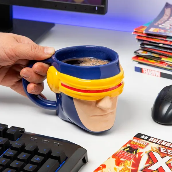 Cană Paladone X-Men Cyclops Shaped Mug 500 ml photo 3