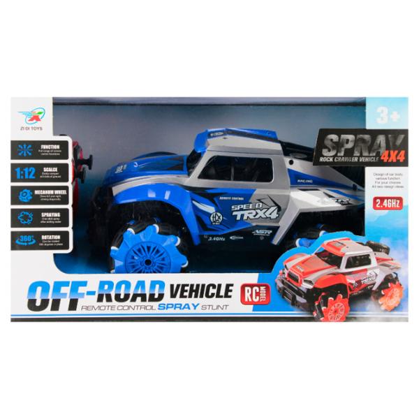 Машинка ZI DI TOYS Off-Road Spray Atlant 6608  / / Черный Синий photo 2