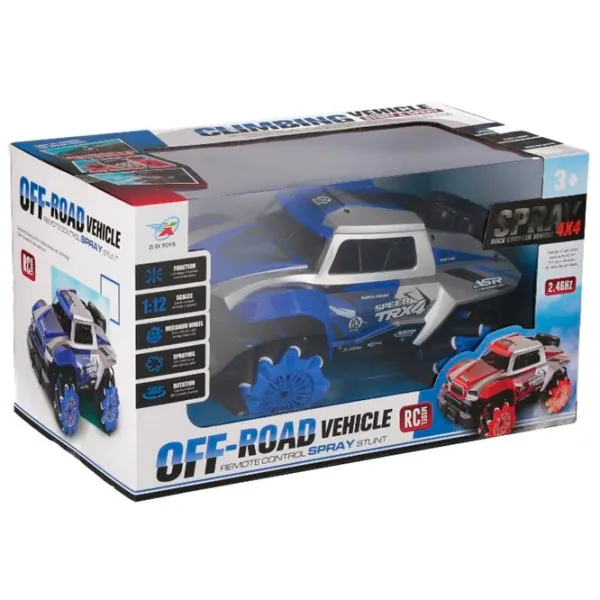 Машинка ZI DI TOYS Off-Road Spray Atlant 6608  / / Черный Синий photo 5