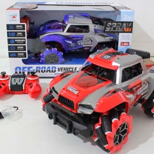 Mașină ZI DI TOYS Off-Road Spray Atlant 6608  / / Black Red photo 5