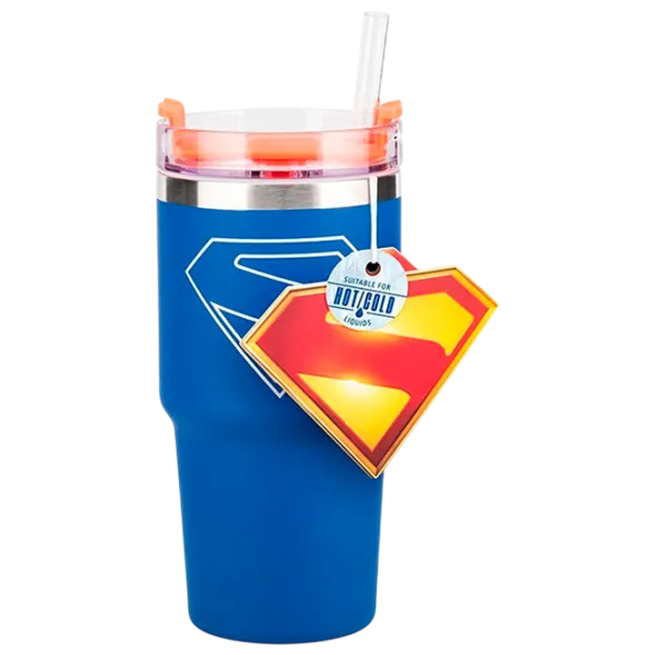 Бутылка для воды Paladone Superman Theatrical Gamer Cup Синий photo 1