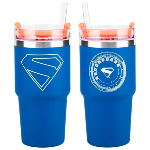 Бутылка для воды Paladone Superman Theatrical Gamer Cup Синий photo 2
