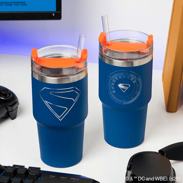 Бутылка для воды Paladone Superman Theatrical Gamer Cup Синий photo 3