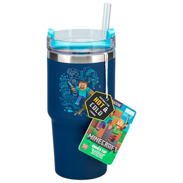 Бутылка для воды Paladone Gamer Cup Синий photo 1