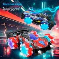 Машинка QIANKUN F1 Racing Car 112430 15 км/ч / / Черный Синий photo 7
