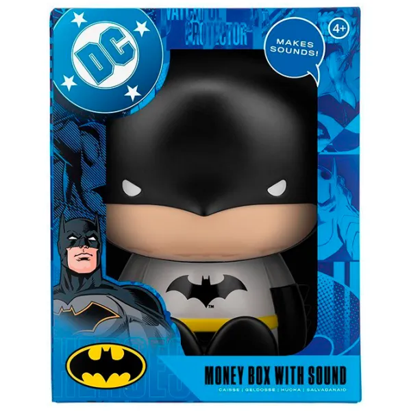 Копилка Paladone DC Comics Batman Coin Buddies PP14485DC 4+ / Серый Черный photo 3