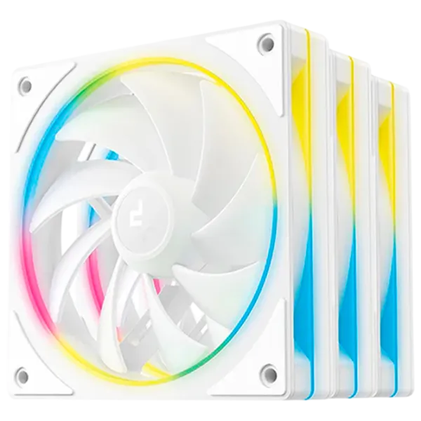 Cooler Deepcool FL12 SE WH 3IN1 Hidrodinamic / 1900 rot/min photo 1