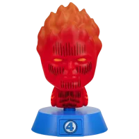 Lampă LED Paladone Marvel Fantastic Four Human Red