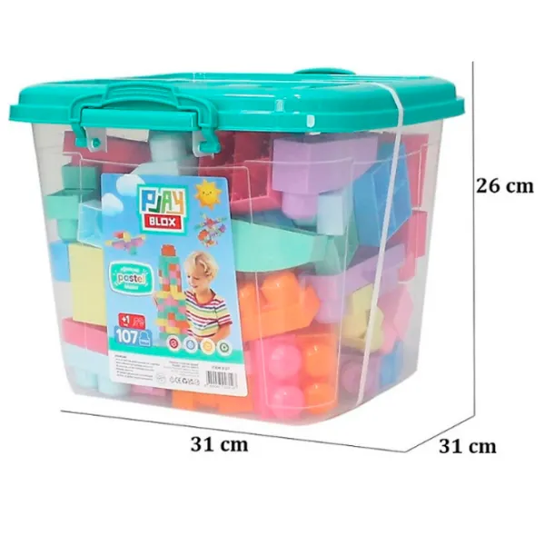 Конструктор Play Toys Play Blox Классический/ Разноцветный photo 6