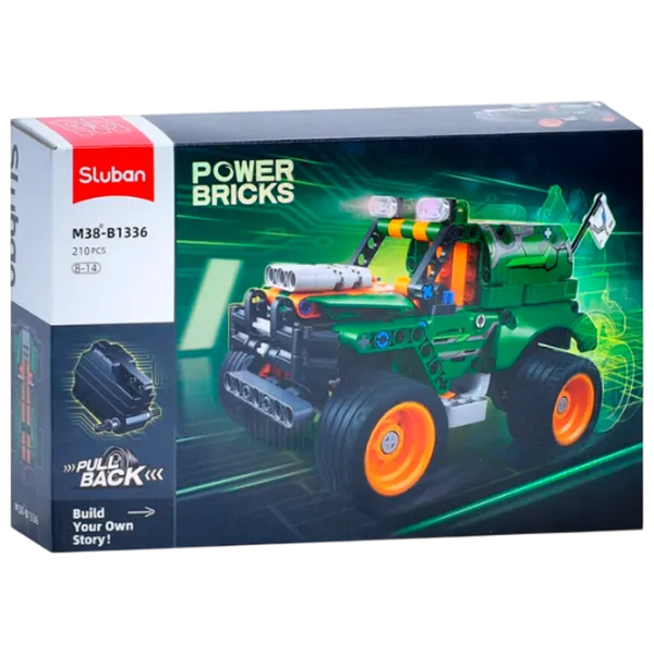 Constructor Sluban SUV Mașină/ Green photo 1