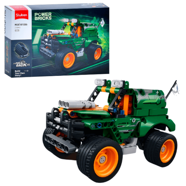 Constructor Sluban SUV Mașină/ Green photo 2