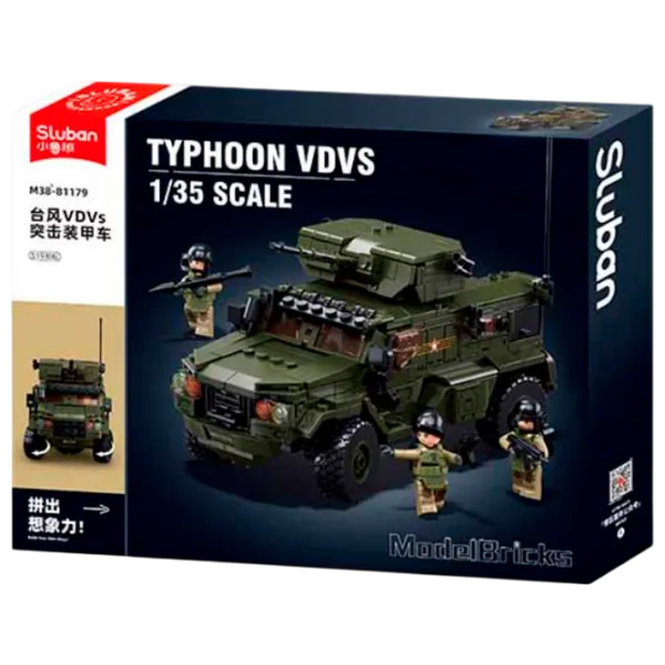 Constructor Sluban Typhoon VDVS Armată/ Khaki photo 1