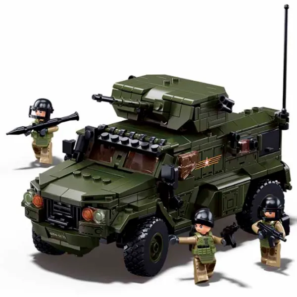 Constructor Sluban Typhoon VDVS Armată/ Khaki photo 3