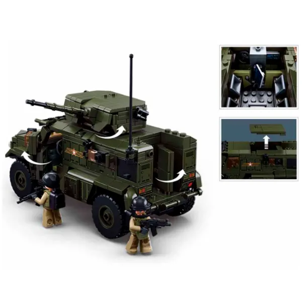 Constructor Sluban Typhoon VDVS Armată/ Khaki photo 6