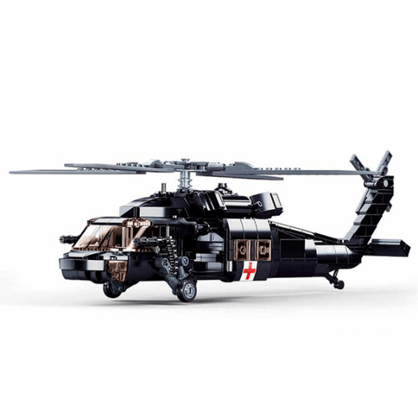 Constructor Sluban US Army medical helicopter Armată/ Black photo 5