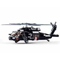 Конструктор Sluban US Army medical helicopter Армия/ Черный photo 5