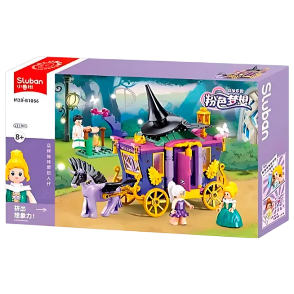 Constructor Sluban The witch's carriage in the forest Clasic/ Violet photo 1