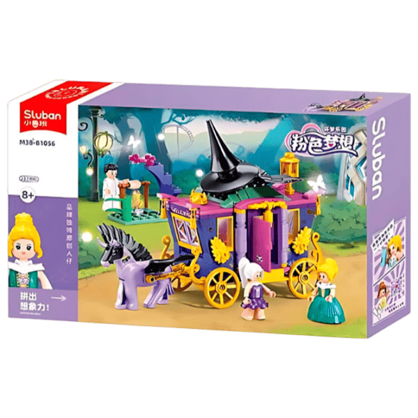 Constructor Sluban The witch's carriage in the forest Clasic/ Violet photo 1